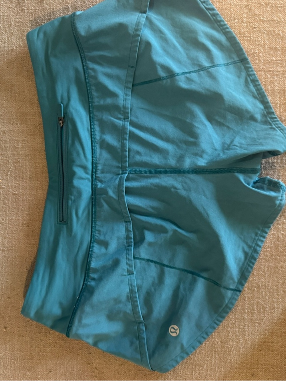 lululemon athletica Teal Athletic Shorts
